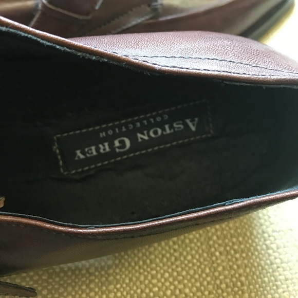 Aston Grey buckle loafers main image 3