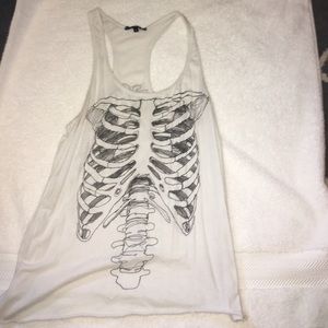 Razor back tank top