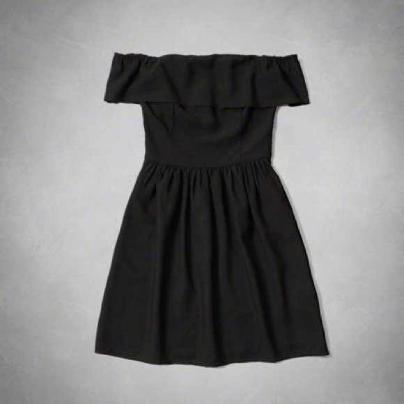 Abercrombie & Fitch Dresses & Skirts - Black Off the Shoulder Dress