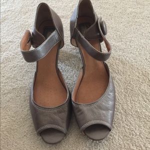 Clarks Open toed shoes