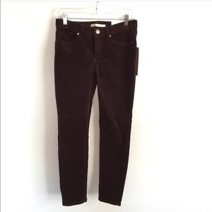 LC Lauren Conrad Corduroy Skinny Pants