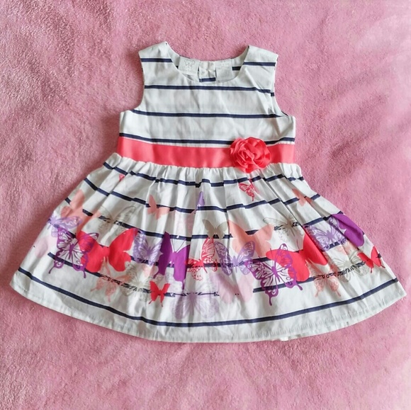 🛑SOLD!!!🛑 Toddler Butterfly Dress - Picture 1 of 3
