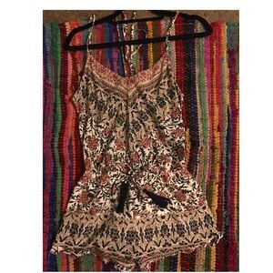 Brandy printed romper