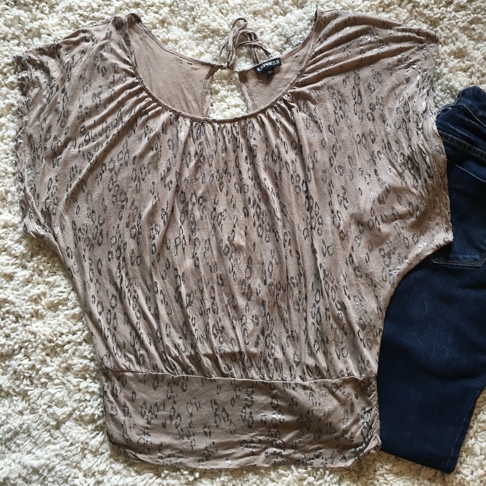 Express Dolman Style with Leopard Print