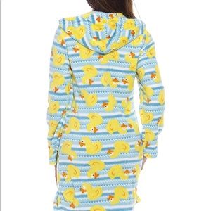 Duck hoodie night gown