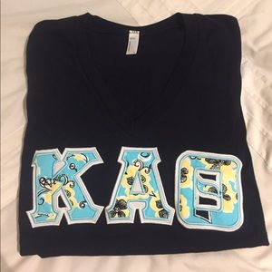 Theta Letter Shirt