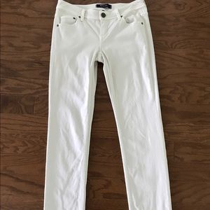 Banana Republic Skinny White Jeans