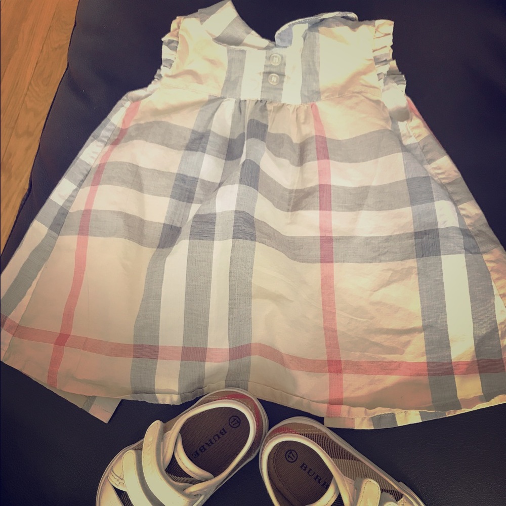 Baby burberry dress