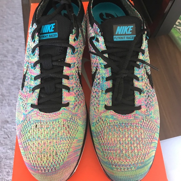 ‼️SOLD‼️ BRAND NEW Flyknit Racer Multi - Picture 2 of 4
