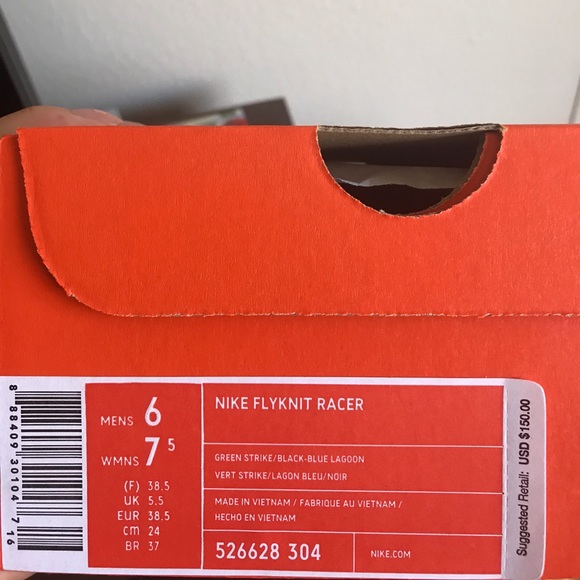 ‼️SOLD‼️ BRAND NEW Flyknit Racer Multi - Picture 4 of 4