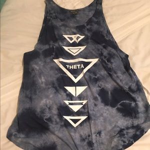 Theta Tye-Dye Tank