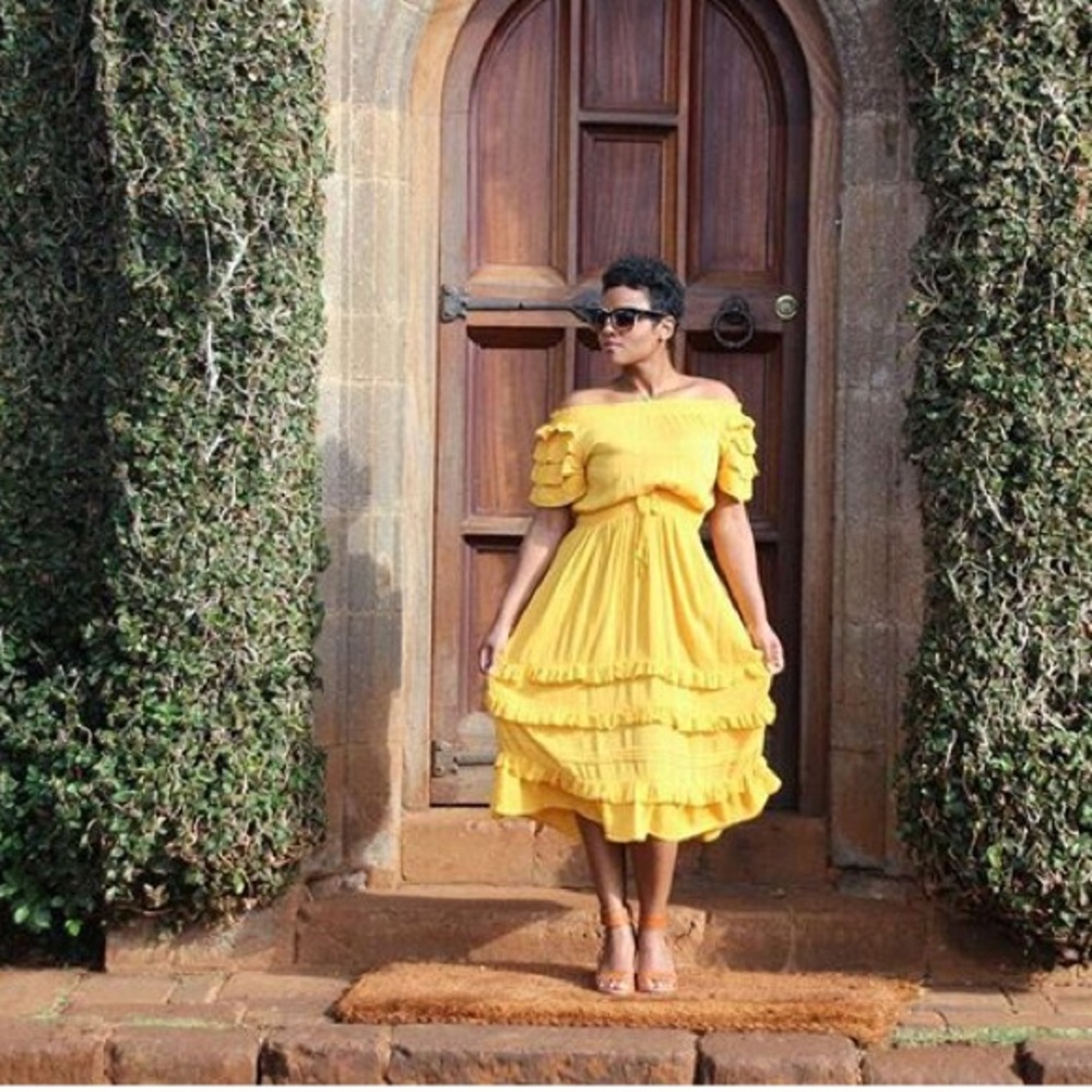 Mustard Señorita Dress