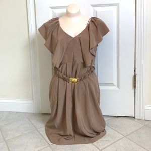 H&M ruffle dress with pockets. Never worn. Sz 8