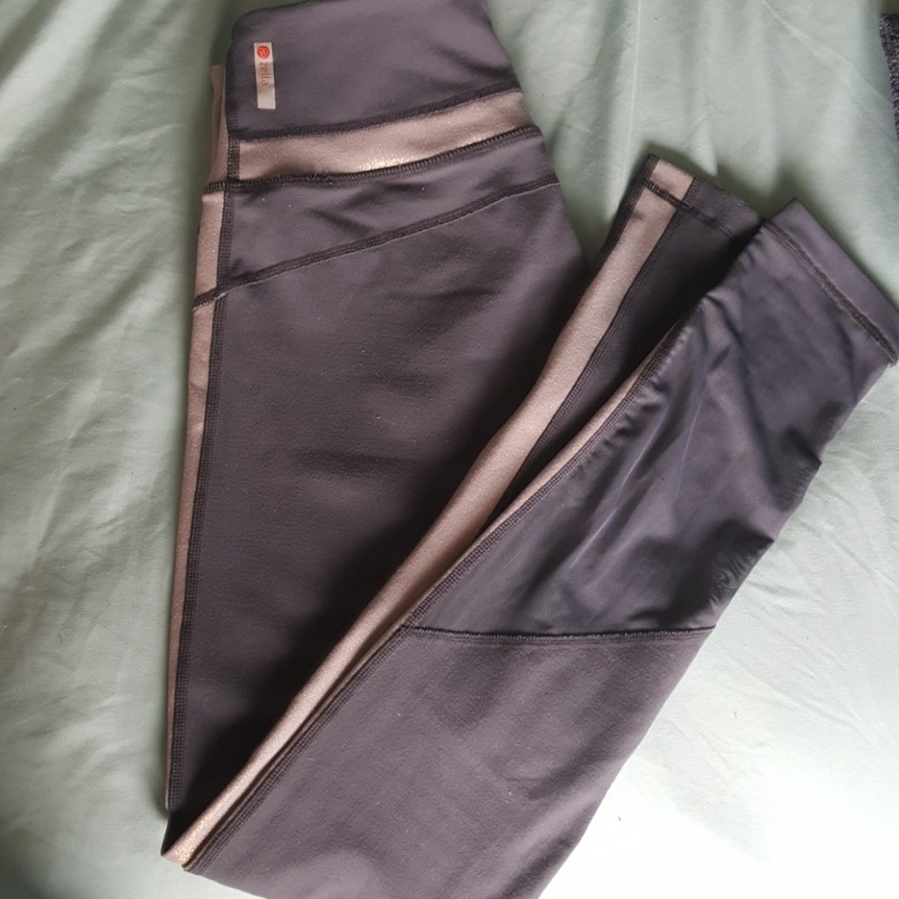 Zella sheer panel leggings