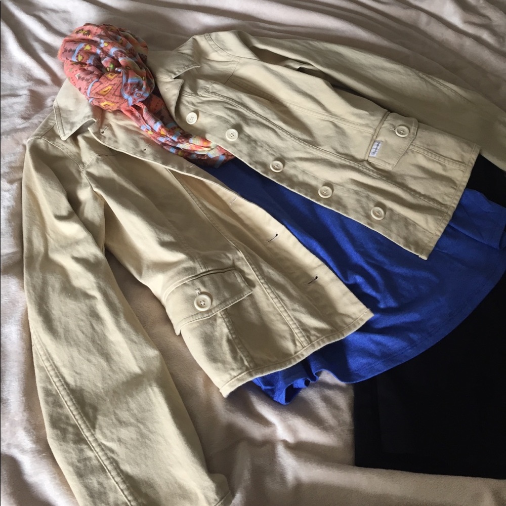 ❤️Faconnable tan jacket