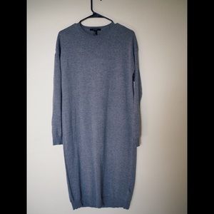 Forever 21 knit grey lightweight dress