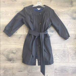Vince lightweight raincoat, spring weight coat.