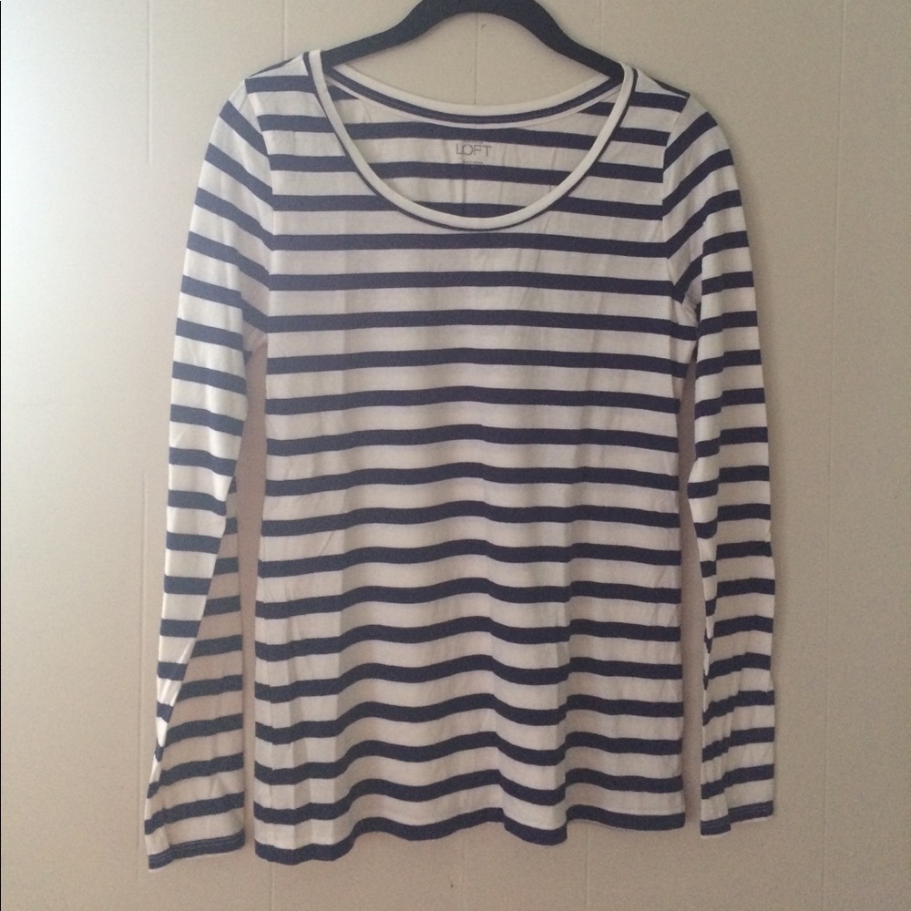 Loft striped long sleeve S