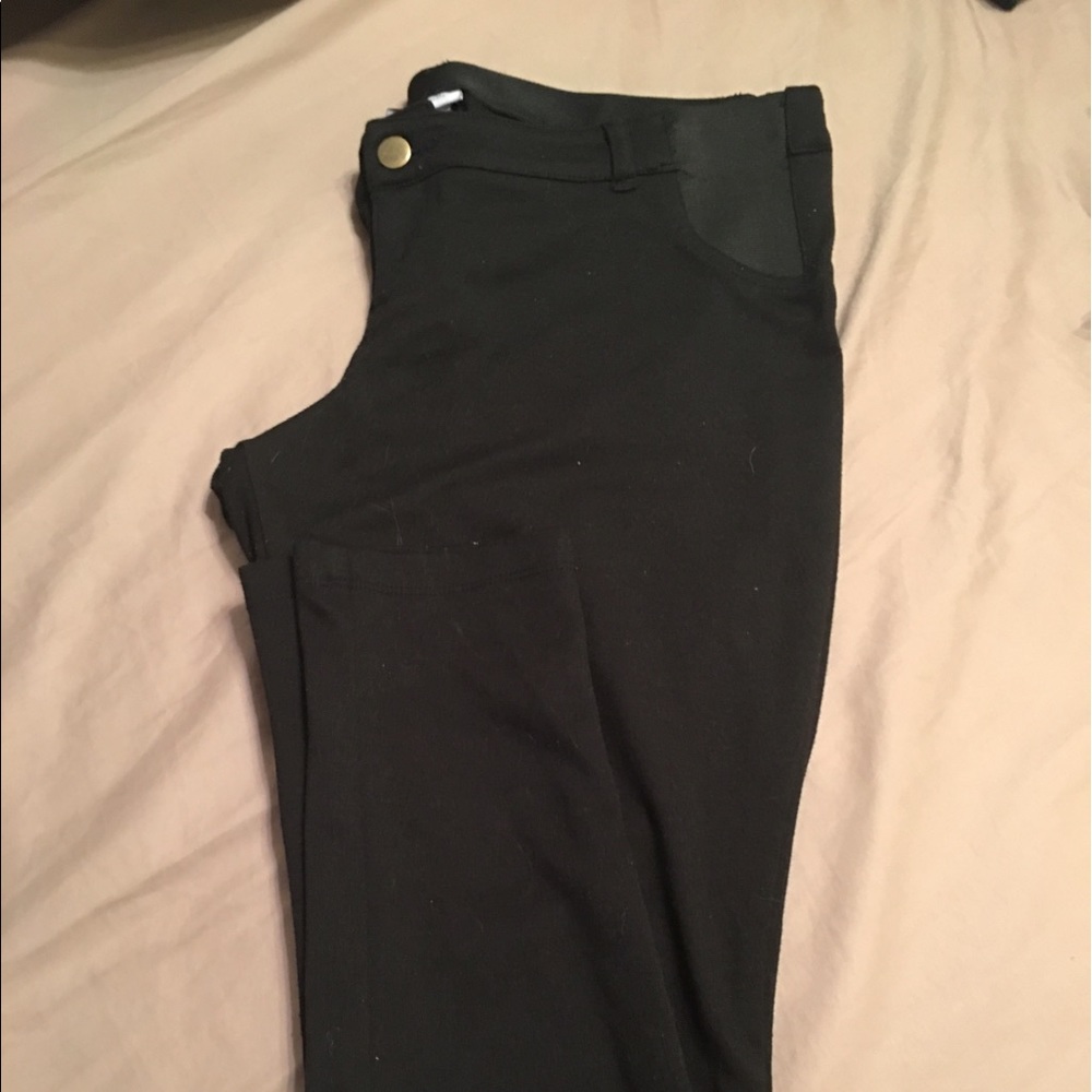 Black Maternity leggings size medium