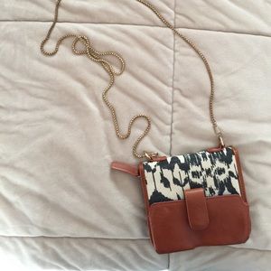 Cross body wallet purse with iPhone carrier