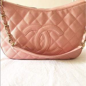 Pink Chanel purse