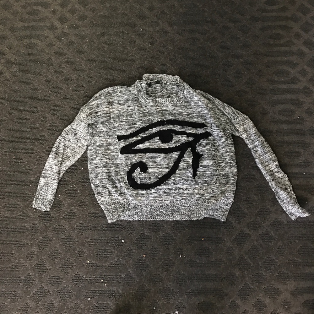 Cropped-esq sweater