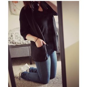 Slouchy Knit Cardigan