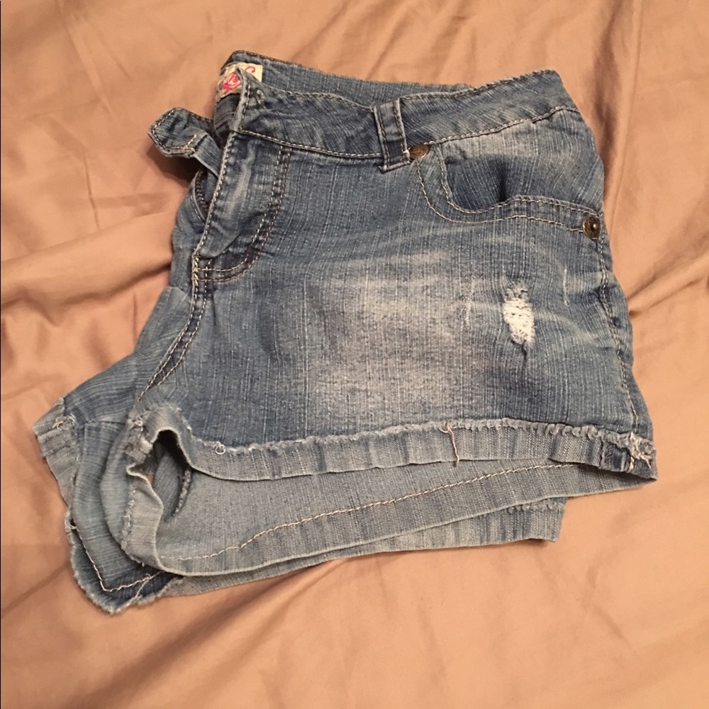 Jr. Size 11 blue jean shorts