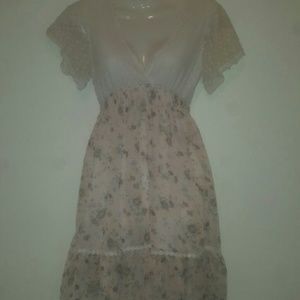 Floral lace dress