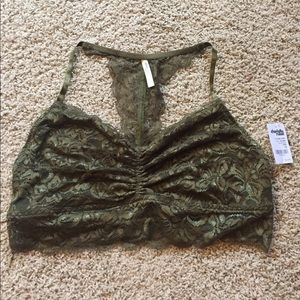NWT Charlotte Russe lace bralette
