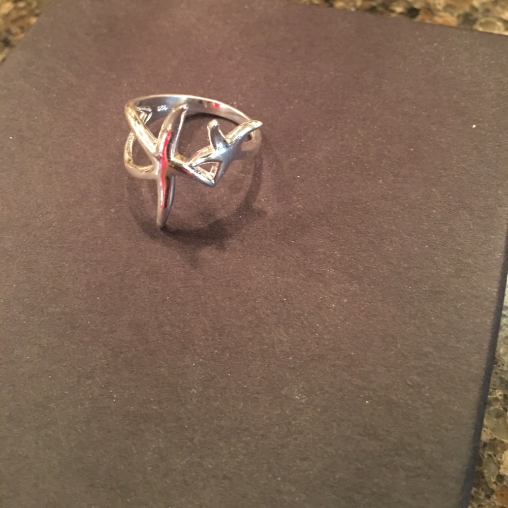 Double Starfish Ring. Ss - image 2