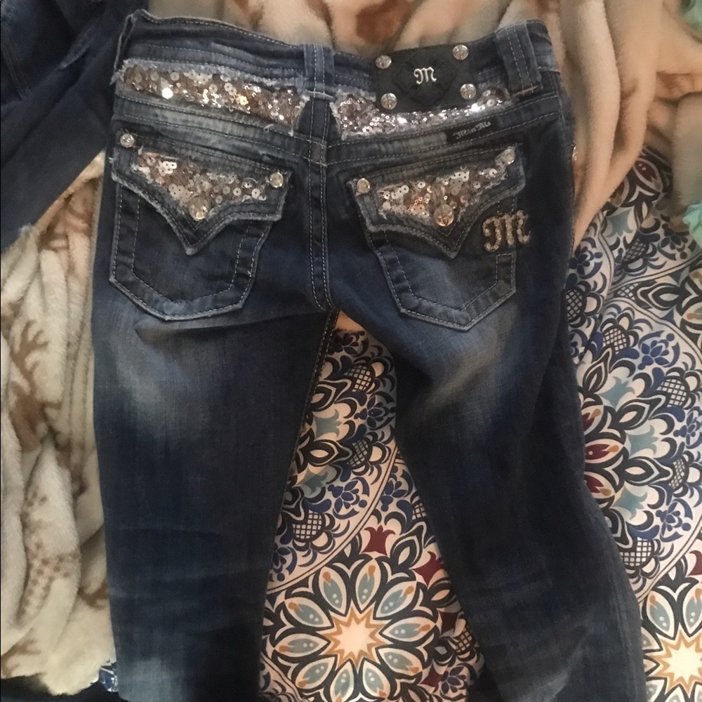 Size 24 miss me bootcut