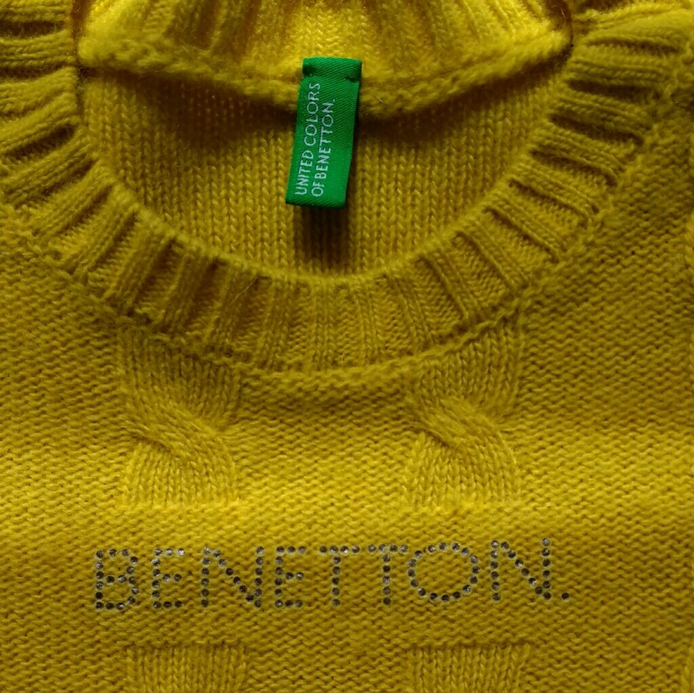 SOLD United Colors of Benetton sweater 9-12 months - Picture 3 of 4