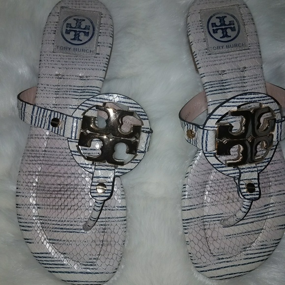 Tory Burch Shoes - Tory Burch Miller Striped Sandal Sz 7.5