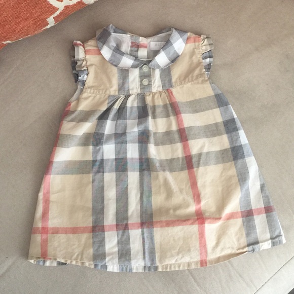 newborn burberry dress