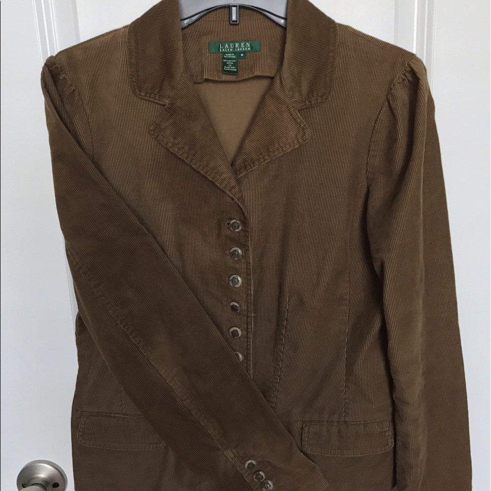Ralph Lauren Medium Brown Corduroy Jacket