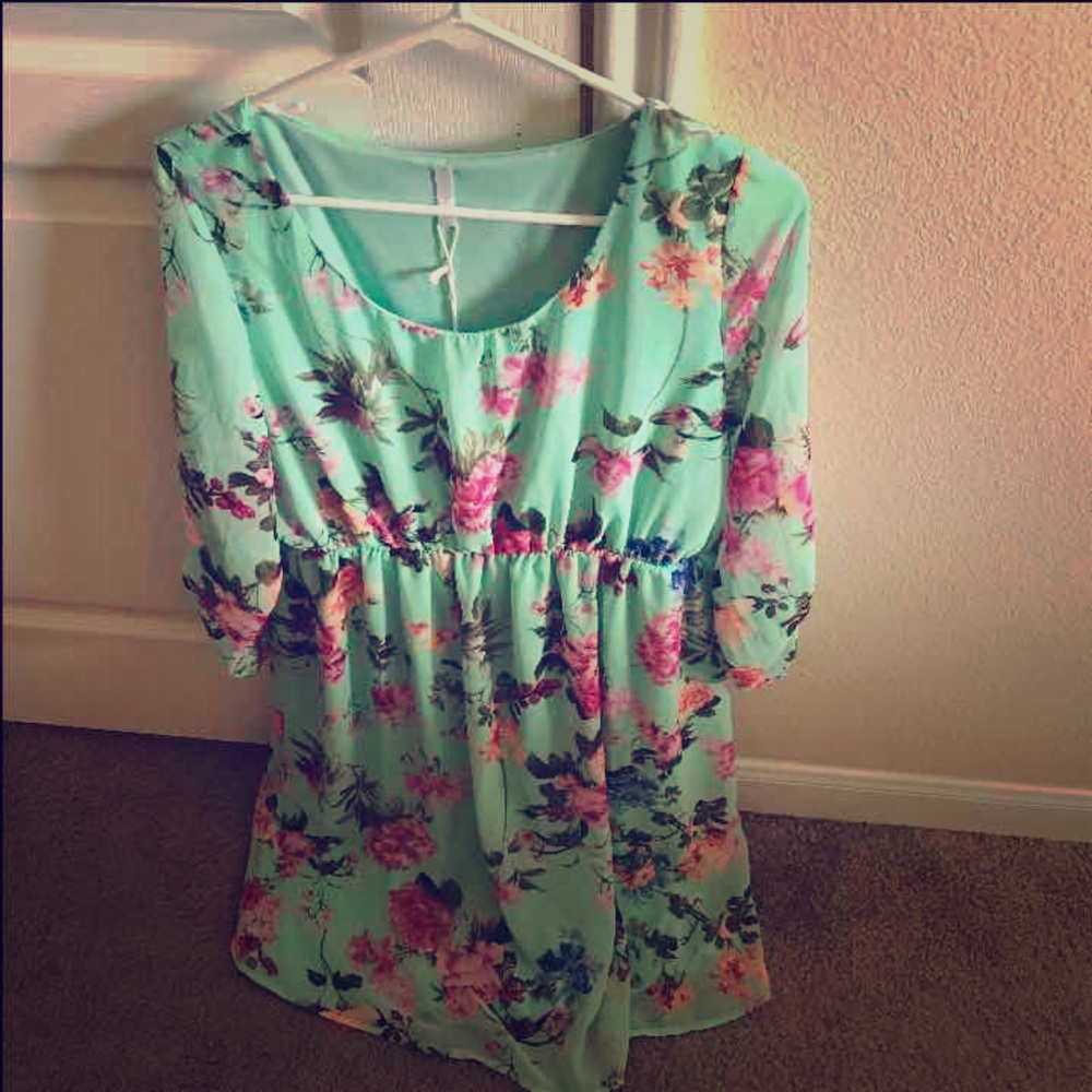 Pink blush maternity dress