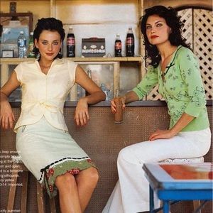 Anthropologie two wheeler bicycle cardigan by HWR