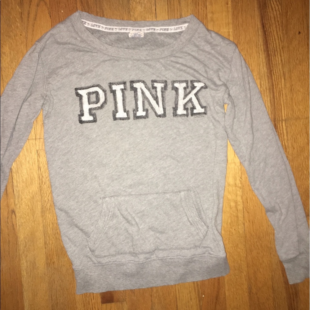 Victoria secret pink crew neck