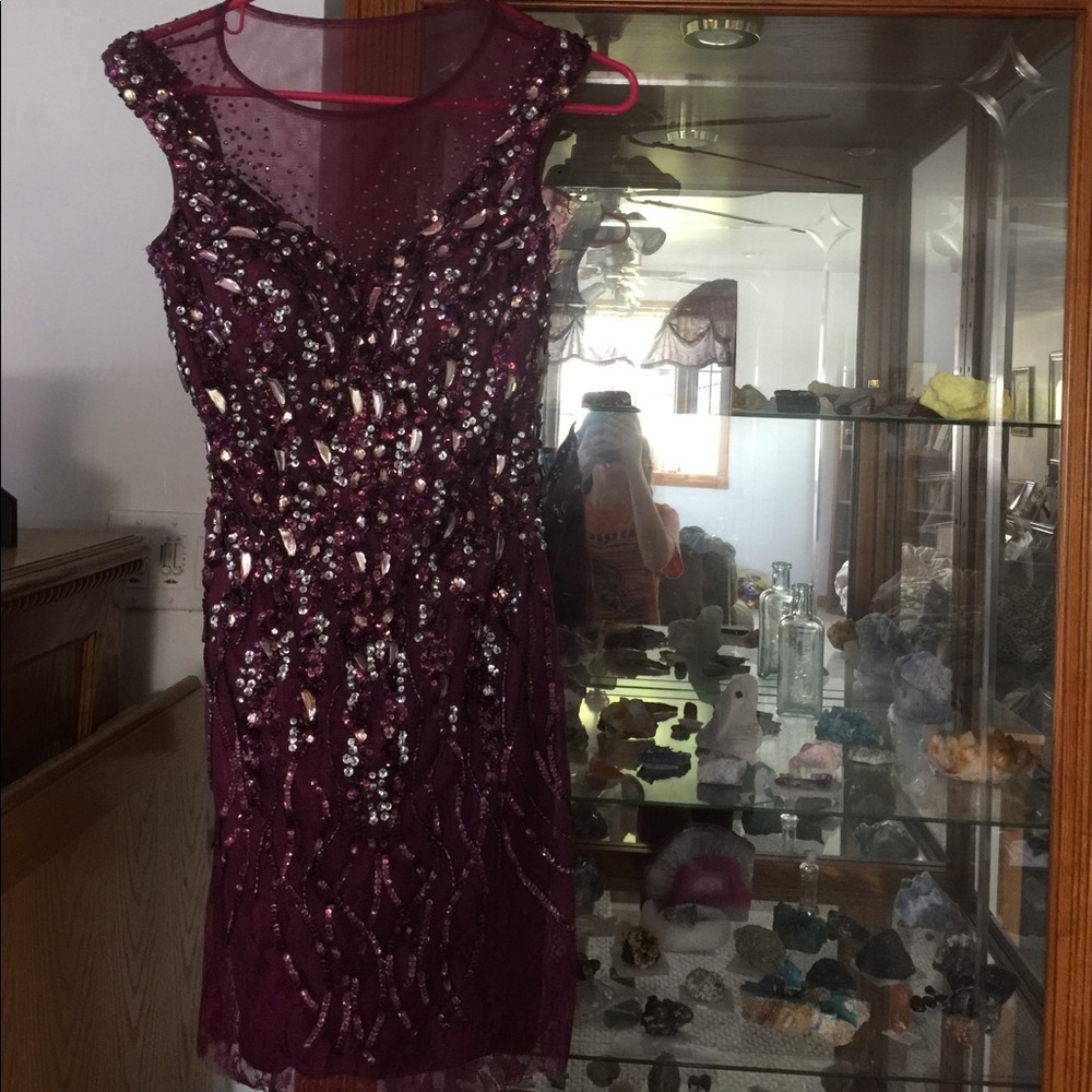 Purple Sherri hill dress