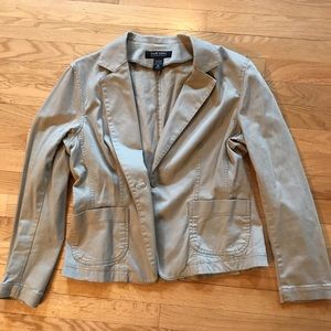 New York & Company khaki blazer