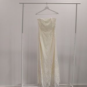 Jessica McClintock // Ivory Dress // US 10