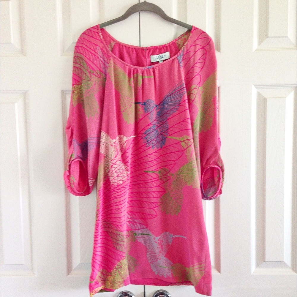 Tibi Hummingbird dress