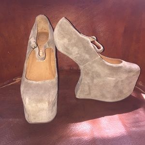 Jeffrey Campbell catwalk platforms