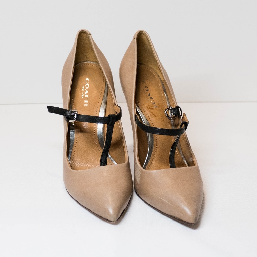 Coach Nude Stilettos