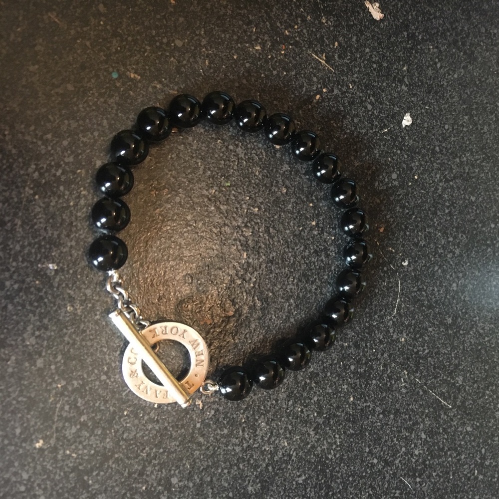 Black Onyx Tiffany Bracelet