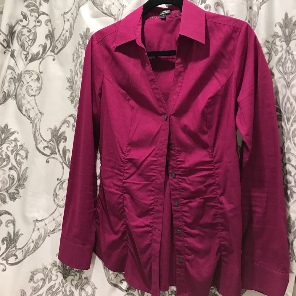 Express longsleeve plum shirt