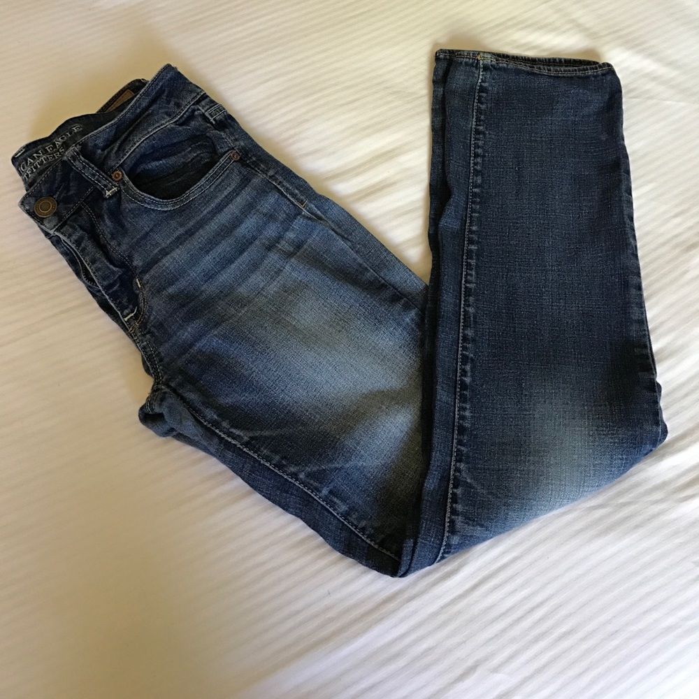 American eagle straight super stretch jeans