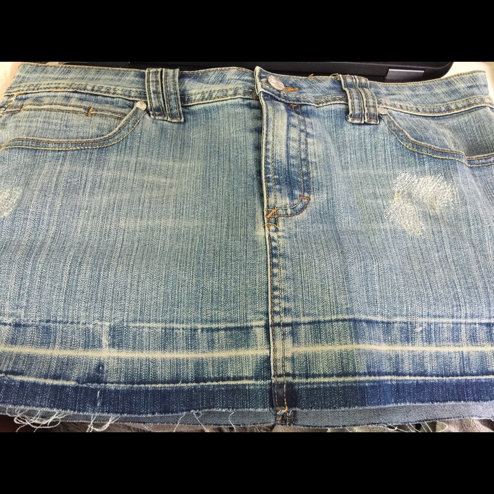 Denim skirt