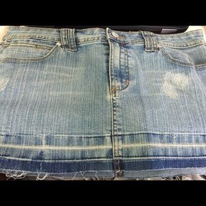 Denim skirt